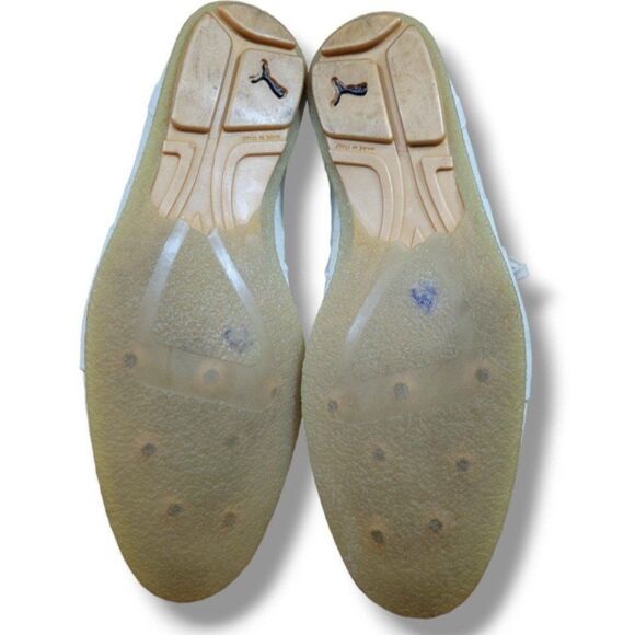 Puma Shoes Size 8 Men's Puma 96 Hours Shoes Suede Made In Italy Style 343041 02 - Picture 10 of 12